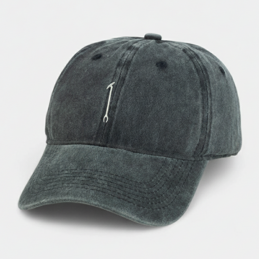 Washed Grey Cap